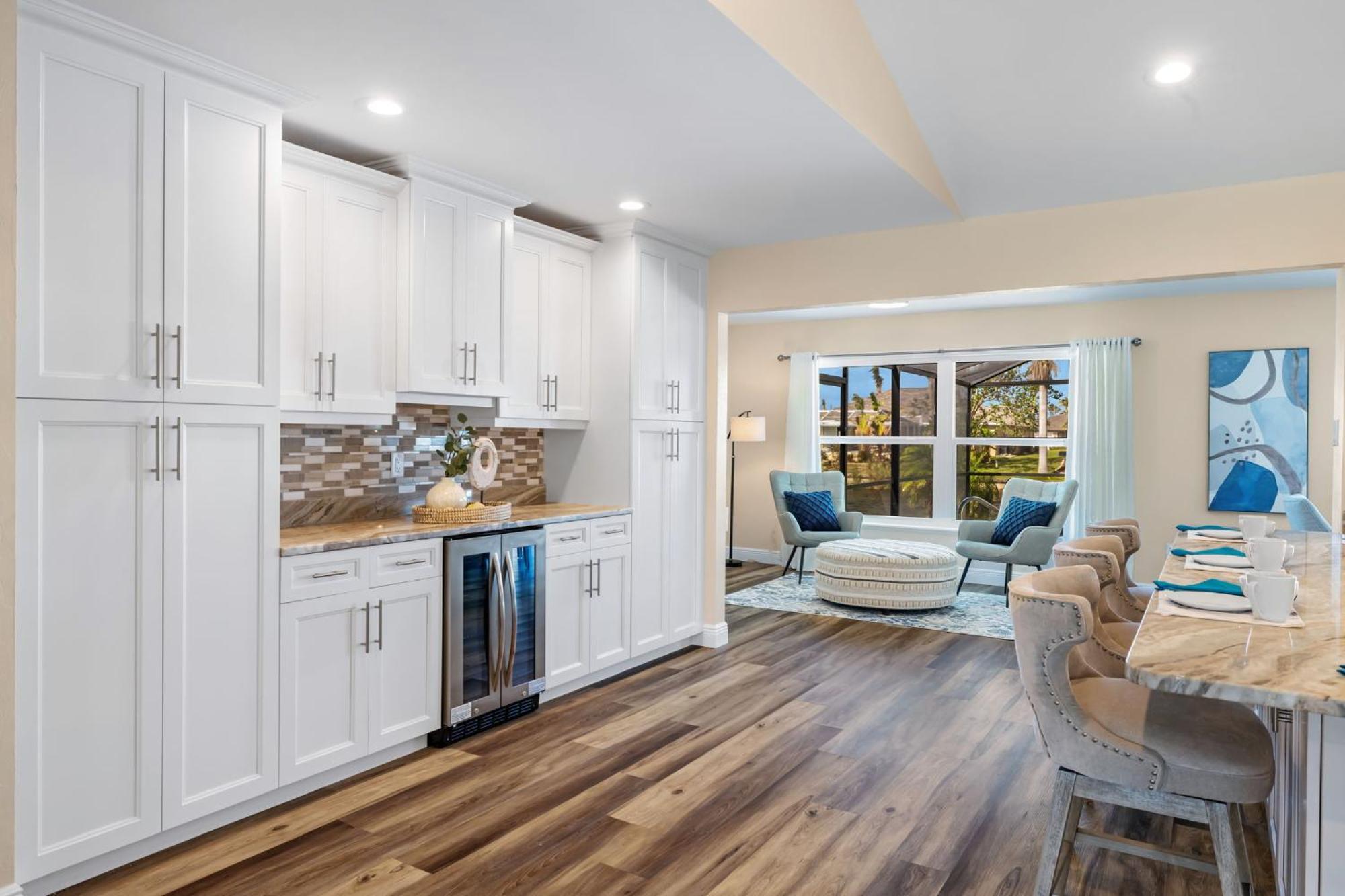 Fully Remodeled Electric-Heated Pool Home On Gulf-Access Canal - Villa Sunny Cape Coral Exterior photo
